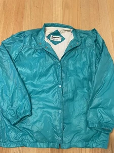 Vintage Windy Weather Shell Jacket Blue 90s Womens XL - Picture 1 of 6