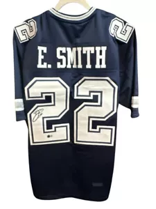 Emmitt Smith Signed Custom Jersey (Beckett) - Picture 1 of 3