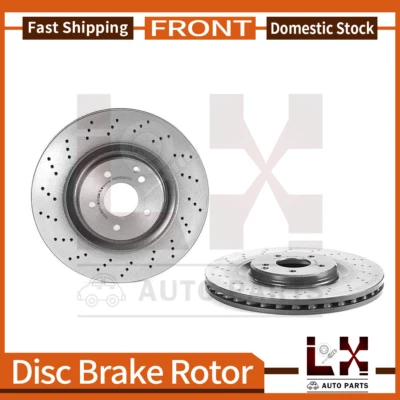 Front Brembo Performance OE Brake Rotors For Mercedes-Benz CLK55 AMG 2003 2004 - Image 1 of 4
