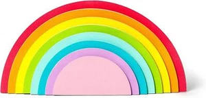 Legami Sticky Rainbow Shaped Adhesive Notepad 12 x 6 cm 152 Removable Sheet Pack - Picture 1 of 2