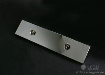 LESU Front Bumper Metal With 5mm LED Hole for Tamiya RC Tractor 1:14 Truck Car - Image 1 of 2