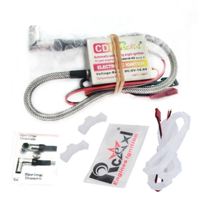Rcexl Automatic Single Ignition for NGK ME8 1/4-32 90Degree+Universal Sensor kit - Image 1 of 4