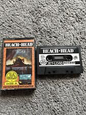 Beach-Head Commodore 64 U.S. Gold Access Software Cassette Tape Game 1983 C64