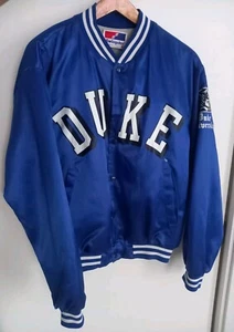Vintage usato Bomber Giacca Basket Duke University Swingster Made U.S.A. L - Imagen 1 de 24
