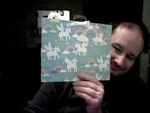 BOLSO DE REGALO UNICORNIO FELIZ CUMPLEAÑOS NIÑOS OCASIONES ESPECIALES NAVIDAD - Imagen 1 de 1