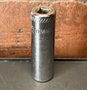 Mac Tools 11mm 6 Point 1/4" Drive Deep Socket Chrome USA MD6 11MM Metric - Picture 1 of 13