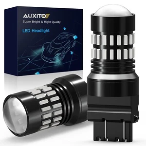 2x Rojo 3157R 3156 3057 48SMD Coche LED Luz Trasera Freno Bombilla Para Ford F 150 - Imagen 1 de 9