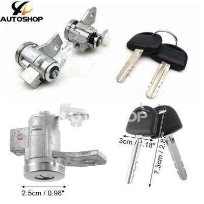 Interruptor de encendido de coche cilindro de bloqueo con llave 19121155 para Chevrolet Colorado 2 piezas Foto 1 de 4