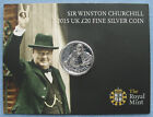 2015 UK Britain £20 Sir Winston Churchill 1/2 oz Fine Silver Coin