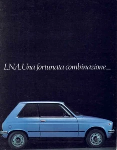 Catalogue brochure Citroën LNA 1979 Italie Italia - Picture 1 of 2