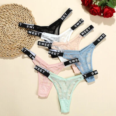 Höschen Tanga G-String Unterwäsche Sexy Slip Schlüpfer Seamless Sport Seamless - Bild 1 von 4