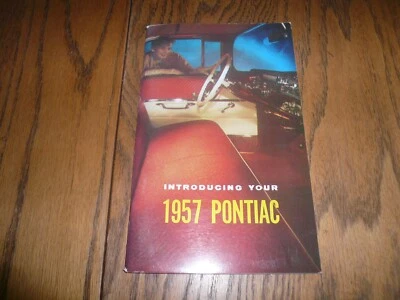 1957 Pontiac Owner's Guide - Glove Box - Reprint - Image 1 of 3
