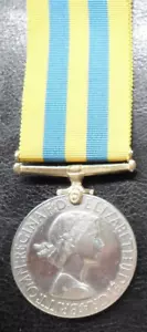 Korea Medal 1950 - 53 Good Quality Full Size marked "Copy" - Foto 1 di 4