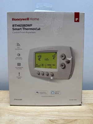 Honeywell Wi-Fi 7-Day Programmable Thermostat (RTH6580WF) - Image 1 of 4