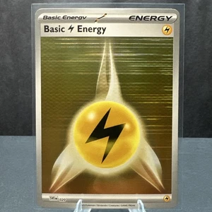 Basic Lightning Energy SVE020 Pokémon TCG Black Bolt & White Flare Holo NM - Picture 1 of 2