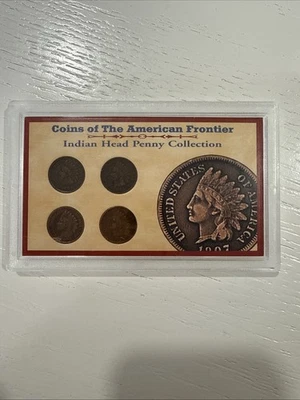 Coins Of The American Frontier Indian Head Penny Collection 1859-1909 Proof Set - Image 1 of 4