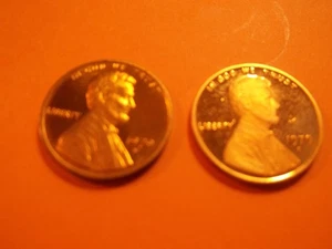 1979 "S" T1/T2 Proof Gem Lincoln Cents entnommen aus Proof Sets - Bild 1 von 1