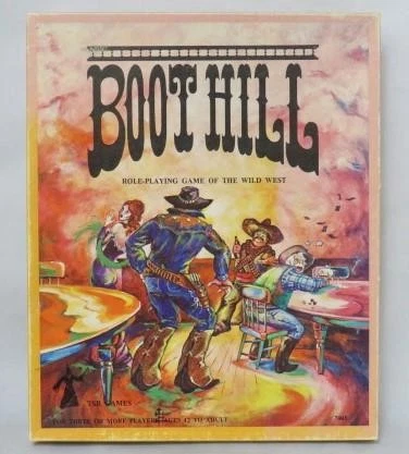 TSR 1979 : BOOT HILL Role Playing Game of the Wild West (SEALED DICE) (NM UNP) - Image 1 of 4