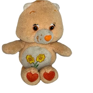 McDonalds Kids Toy Care Bear Flower Power Stuffed Animal Plush See Pics - Picture 1 of 4