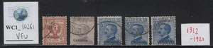 WC1_10261. IT. COL.: EGEO. Island CALINO. Lote de sellos de 1912-1922. Usado - Imagen 1 de 1