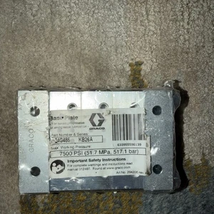 Graco 24G486 Trabon MSP Series Base Plate - Afbeelding 1 van 4