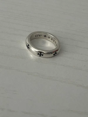 Anillo Negativo Corazones Cromo Plus Talla 8 Foto 1 de 4