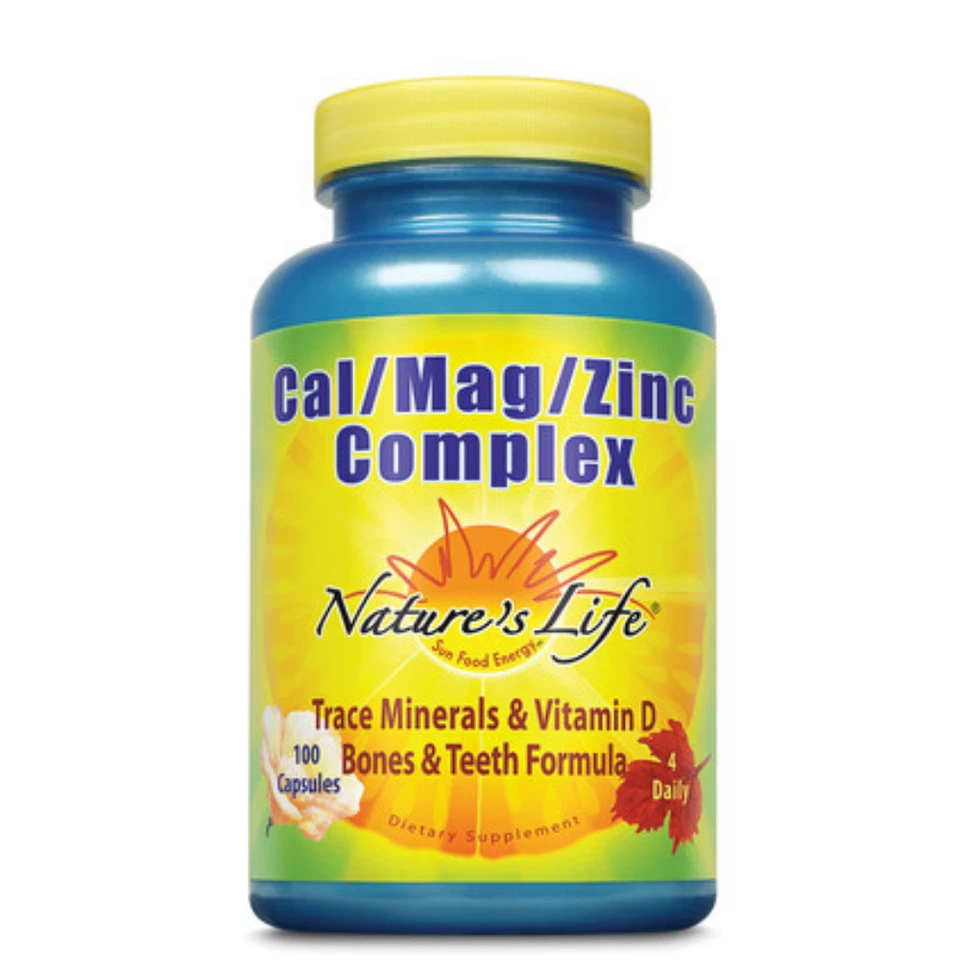 Complejo Nature's Life Cal/Mag/Zinc | 100 ct Foto 1 de 1