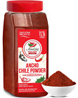 Ancho Chile Pepper Powder Ground 1 LB (16Oz) Mexican Seasoning Powder Fast Ship
