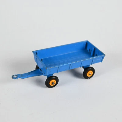 Lesney Matchbox 40 Hay Trailer Diecast Blau Anhänger 8cm - Bild 1 von 4