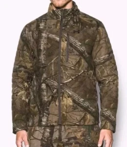 Under Armour Stealth Extreme Wool Camo Hunting Jacket 1297437-946 Man Small $300 - Picture 1 of 9
