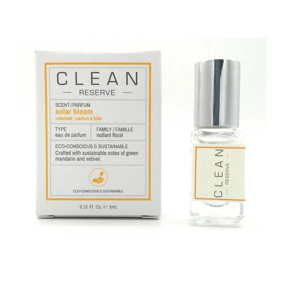 Clean Reserve Eau De Parfum ACQUA Neroli Travel Size Rollerball 3ml