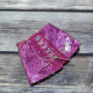 Lol Surprise Omg Doll Clothing Splash Beauty Pink Shiny Sparkle Mini Skirt - Picture 1 of 2