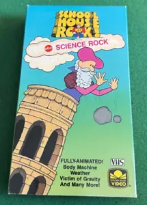 Schoolhouse Rock: ABC Science Rock VHS 1987 Cloris Leachman Golden Book - Picture 1 of 2