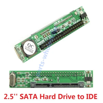 2,5" SATA SSD HDD Festplatte auf Mini 44pin IDE Adapter Anschluss Konverter - Bild 1 von 4
