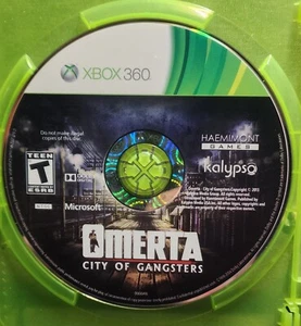 Omerta: City of Gangsters (Microsoft Xbox 360, 2013) DISC ONLY - Picture 1 of 1