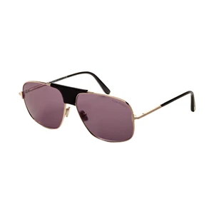 Tom Ford Men's 62mm Shiny Rose Gold Sunglasses FT1096-28A-62 - Picture 1 of 1