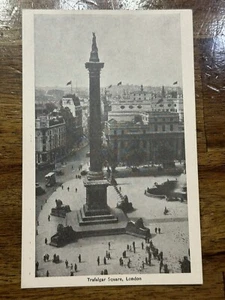 WW2 WWII Postcard Trafalgar Square, London Vintage Collectable 1940s - Picture 1 of 4