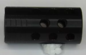 MAUZZLE BREMSE 1/2 x 28 tpi UNF SCHWARZ - Bild 1 von 14