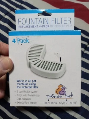 NUEVO 3 Pioneer Pet Fuente de Agua Filtro Repuesto #3014 Perro/Gato Foto 1 de 2