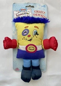 Vintage Kidsview 96' Tiny Pillow People Pillow Fighter Stuffed 7" New Rare Card - Picture 1 of 8