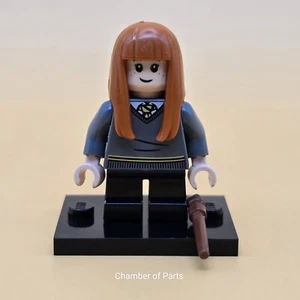 LEGO Harry Potter Minifigure Susan Bones Hufflepuff hp149 Flexible Rubber Hair - Picture 1 of 5