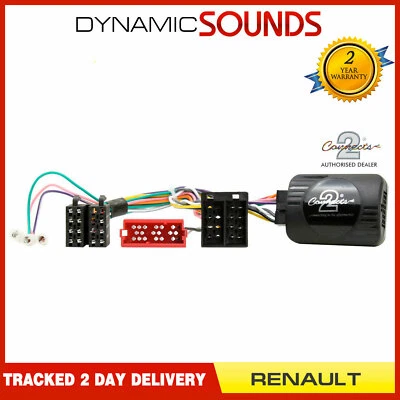 For Renault, EONON JOYING Steering Wheel Stalk Adaptor Phone Button Support - Image 1 of 2