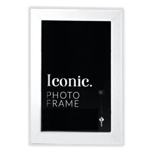 Unigift A2 Iconic MDF Acrylic Photo Frame Picture Holder Home Decor White - Picture 1 of 1