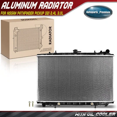 Radiador para Nissan Máxima 1989-1994 300ZX 1989-1996 V6 3,0 L AT transmisión automática. Foto 1 de 4