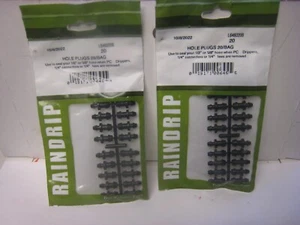 2 yes 2 Bags Brand New-Raindrip- Hole Plugs- Item No. L646020b- 20 Per Bag - Picture 1 of 4