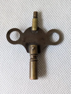 Vintage Double End Clock Winding Key - Picture 1 of 3
