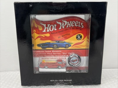 Hot Wheels Original 16 Replica 1968 Package Dodge Deora Concept - SEALED - Image 1 of 4
