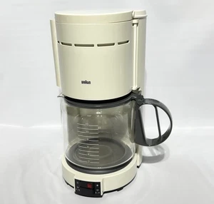 Braun Aromaster Cafetera 12 Tazas Blanca Tipo 4063 Alemania - Imagen 1 de 22