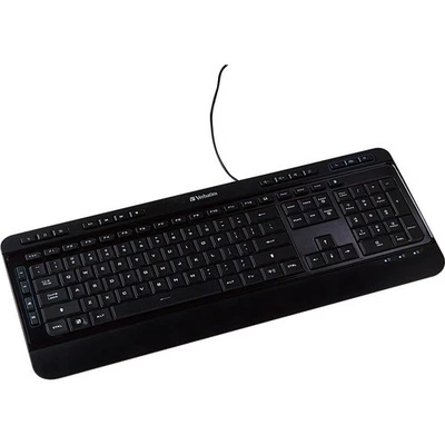 Verbatim Illuminated Wired Keyboard - Image 1 of 4