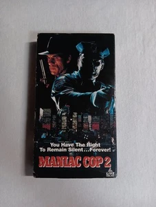 Maniac Cop 2 (VHS, 1991) Rare Cult Horror - Tested ✔️ VG+ - Picture 1 of 6